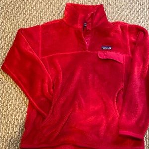 Patagonia 1/4 button jacket Pink